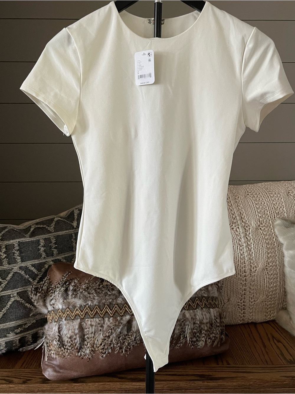 Free People Intimately FP Ivory Bodysuit – Size Small – NWT